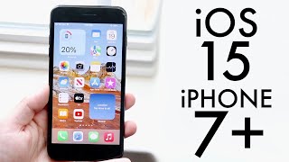 iOS 15 OFFICIAL On iPhone 7+! (Review)