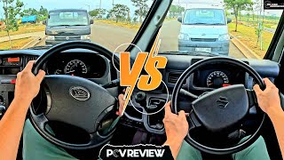 POV REVIEW | RAJA PICK-UP 💪 CHALLENGE!! | SUZUKI NEW CARRY Vs. DAIHATSU GRAN MAX | Tour & Test Drive