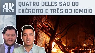 Governo enviará sete aviões para combater incêndios no Pantanal; Bruno Pinheiro e Mano analisam