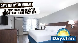 TOUR of room 306 at The DAYS INN by WYNDHAM ORLANDO Conv. Center INTERNATIONAL DRIVE September 2022