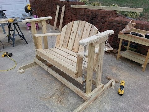 How to build a porch swing glider. How to build a porch swing glider.