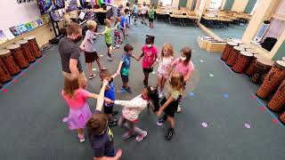 The Durham Reel- New England Dancing Masters elementary folk dance