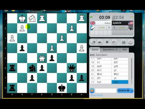 Live Blitz Chess 101 With Commentary (Exchange-Caro) - YouTube