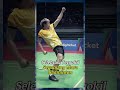 Selebrasi Tergokil Sepanjang Masa Badminton#shorts