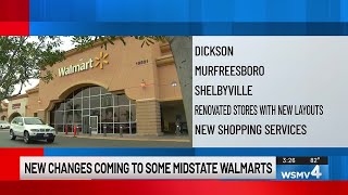 New changes coming to some midstate Walmarts