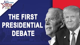 U.S. Election 2020 : Presidential Debate Live | Trump Vs Biden in first 2020 presidential debate