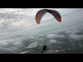 paramotorความสวยงามบินชมเมฆหมอกสวยๆของจ.ชลบุรี บินเล่นกับนักเรียน