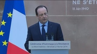 François Hollande présente les nouveaux \