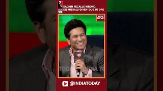 Watch: Sachin Tendulkar Recalls Wrong Dismissals Given To Him Due To DRS | India Today Conclave 2023