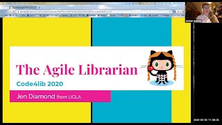 Code4Lib 2020 Day 1 – "The Agile Librarian or The Library Dev Shop" by Jen Diamond