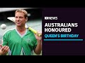 Shane Warne and Ash Barty among Australians recognised in Queen's Birthday honours | ABC News