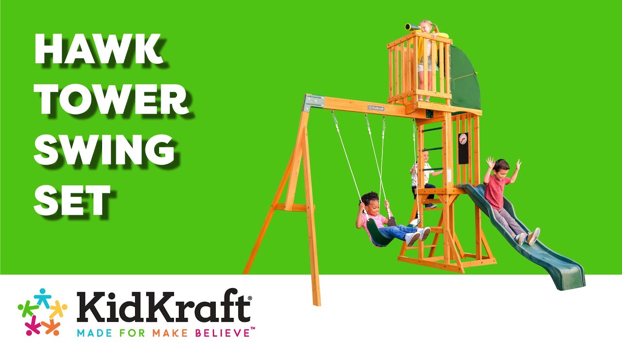 Kidkraft Skyway Resort Wooden Swing Set Assembly Instructions At Hugo