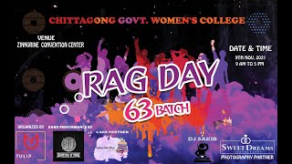 Chittagong Govt. Women College 63 Rag day 2021 Sweet Dreams