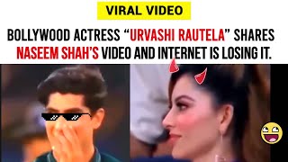 Urvashi Rautela Video Goes Viral | Naseem Shah | Urvashi Rautela |FunSum Torkie
