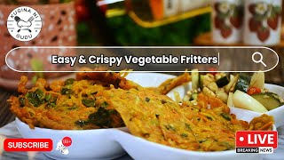 Easy & Crispy Vegetable Fritters