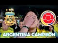🏆ARGENTINA CAMPEÓN🏆REACCION 🇦🇷ARGENTINA VS COLOMBIA🇨🇴/COPA AMERICA 2024
