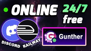 How to make a Discord Account Always Online 24/7 with Railway