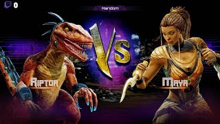 Riptor vs Maya KILLER MATCH - FIGHT 143 (Xbox Series/S) | Killer Instinct