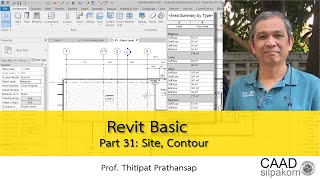 Revit Basic: Part 31 Site contour