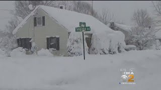 Erie Buried In Record Snowfall