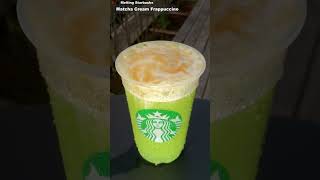 100倍速で抹茶クリームフラペチーノを溶かしてみたら？#ロングVerはコメント欄から #スタバ #Starbucks #Shorts