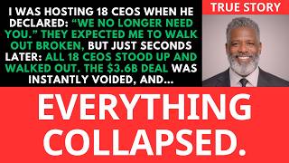 Fired During $3.6B Deal with 18 CEOs—Everything Crumbled Instantly... | Life Stories.