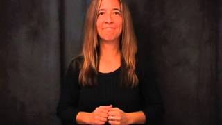 ASLonline2 Unit 13 - Classifier Sentences Movies: CL Bent V