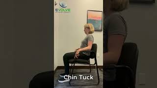 Chin Tuck (Seated)