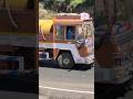 Truck Loaded with water in sharp Curve | #water #tanker #loaded #shorts