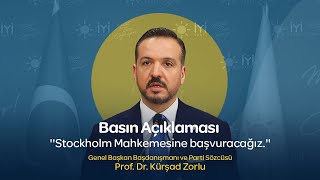 Parti Sözcümüz ve Genel Başkan Başdanışmanımız Prof. Dr. Kürşad Zorlu | 23 Ocak 2023, Ankara