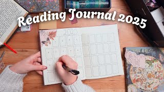 2025 READING JOURNAL SETUP ☕️ 📖 ✍🏻