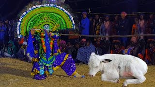 ওস্তাদ - হেম মাহাত আসরে কৃষ্ণটা দুর্দান্ত নাচে দিলো ★ Hem Mahato Krisno Nach • Chou Nach