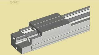 mechanically joint rodless cylinder MY1