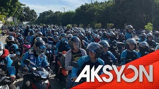 Limit sa bilang ng riders sa motorcycle taxi companies, tinutulan ng Angkas