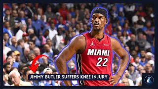 Jimmy Butler Suffers Knee Injury in Heat's Play-In Loss to 76ers | NBA News