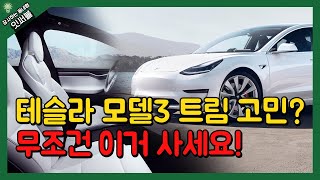 테슬라 모델3 어떤 트림을 살지 고민된다고요? 무조건 이거 사세요!