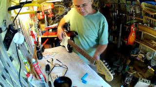 Squier Stratocaster Affinity by Fender set up