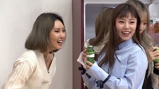 [미공개] 촬영시작 전부터 촬영장을 점령한 마마무 [아이돌잔치] 6회 20170102