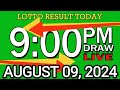 LIVE 9PM LOTTO RESULT TODAY AUGUST 09, 2024 #2D3DLotto #9pmlottoresultaugust09,2024 #swer3result