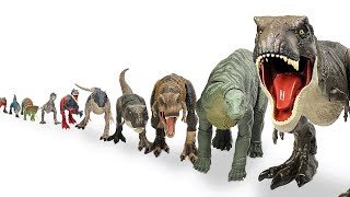 BIGGEST TO SMALLEST: Jurassic World, Godzilla, & Kong | T-Rex, Dreadnoughtus, and More!