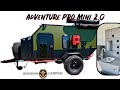 Military Green APM2.0 Overlanding Adventure Camping Trailer