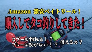 激安ベイトリール実釣レビュー🐙