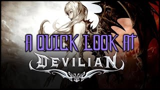 A Quick Look at Devilian