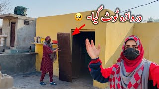 Darwaza Tod Dea 🥺 Kitchen Ka || Zaini Baji