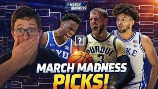 March Madness Bracket Predictions 2026! Upsets, Sleepers & Final Four Picks!