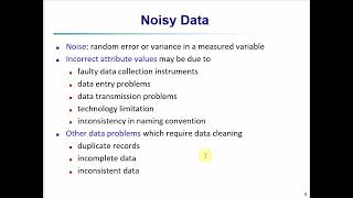 Datamining: Data Preprocessing : chapter 3 : Part A.