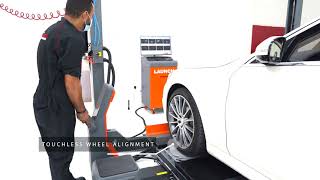 Touchless Wheel Alignment