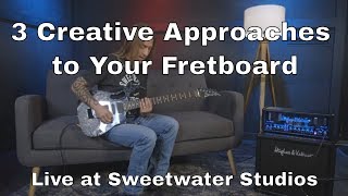 3 Creative Approaches to Your Fretboard When Soloing | Arpeggios | Scales | Intervals - Steve Stine