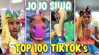 King Zippy Top 100 JoJo Siwa TikTok Videos (Parody)