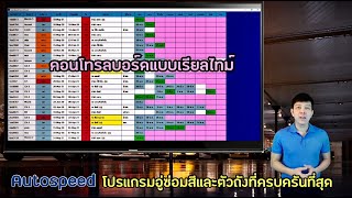 โปรแกรมบริหารงานอู่ซ่อมสีและตัวถังรถยนต์สำหรับมืออาชีพ